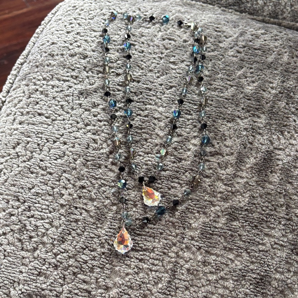 Elegant Crystal Beaded Necklace